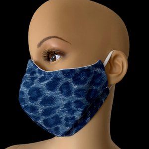 Animal Print Fitted Face Mask